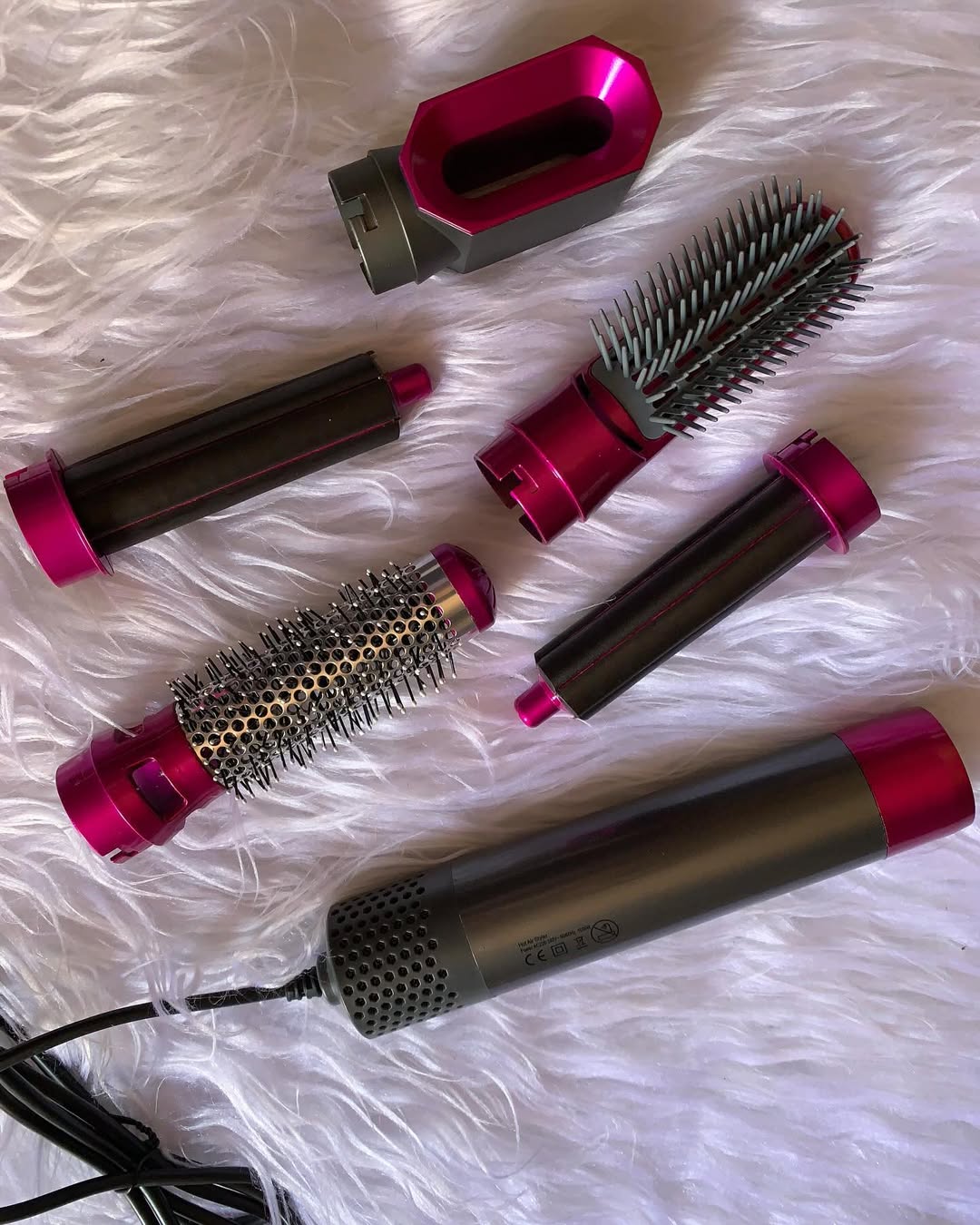 Peine secador portátil 5 en 1 para moldear cabello, rizar y alisar fácil, envío gratis y paga al recibir

