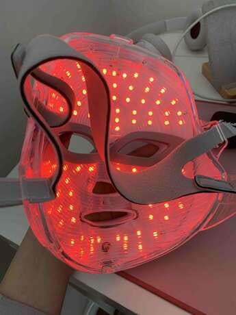 Dispositivo facial portátil de luz LED para eliminar arrugas, tratamiento antiedad efectivo en Chile