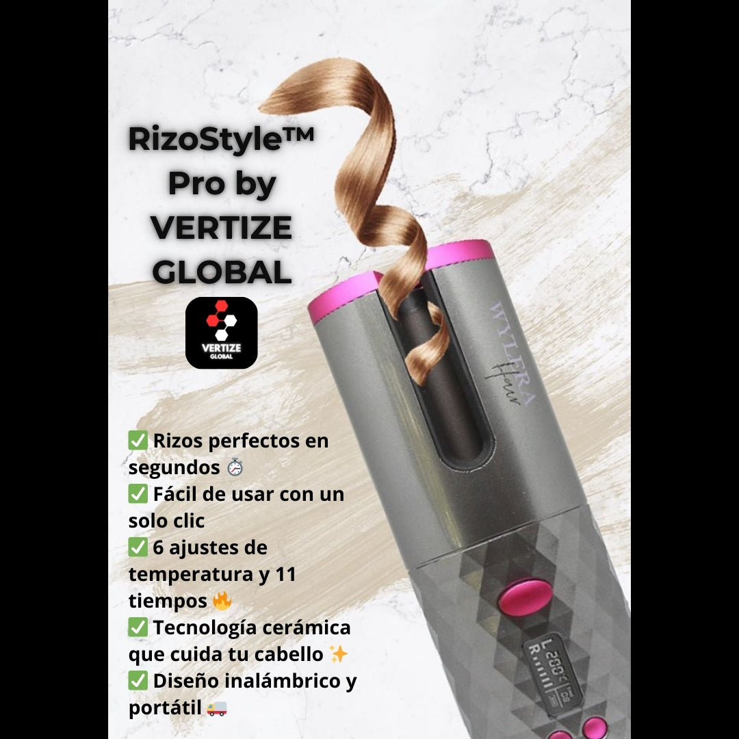 Máquina Onduladora Rizadora Portátil RizoStyle™ Pro