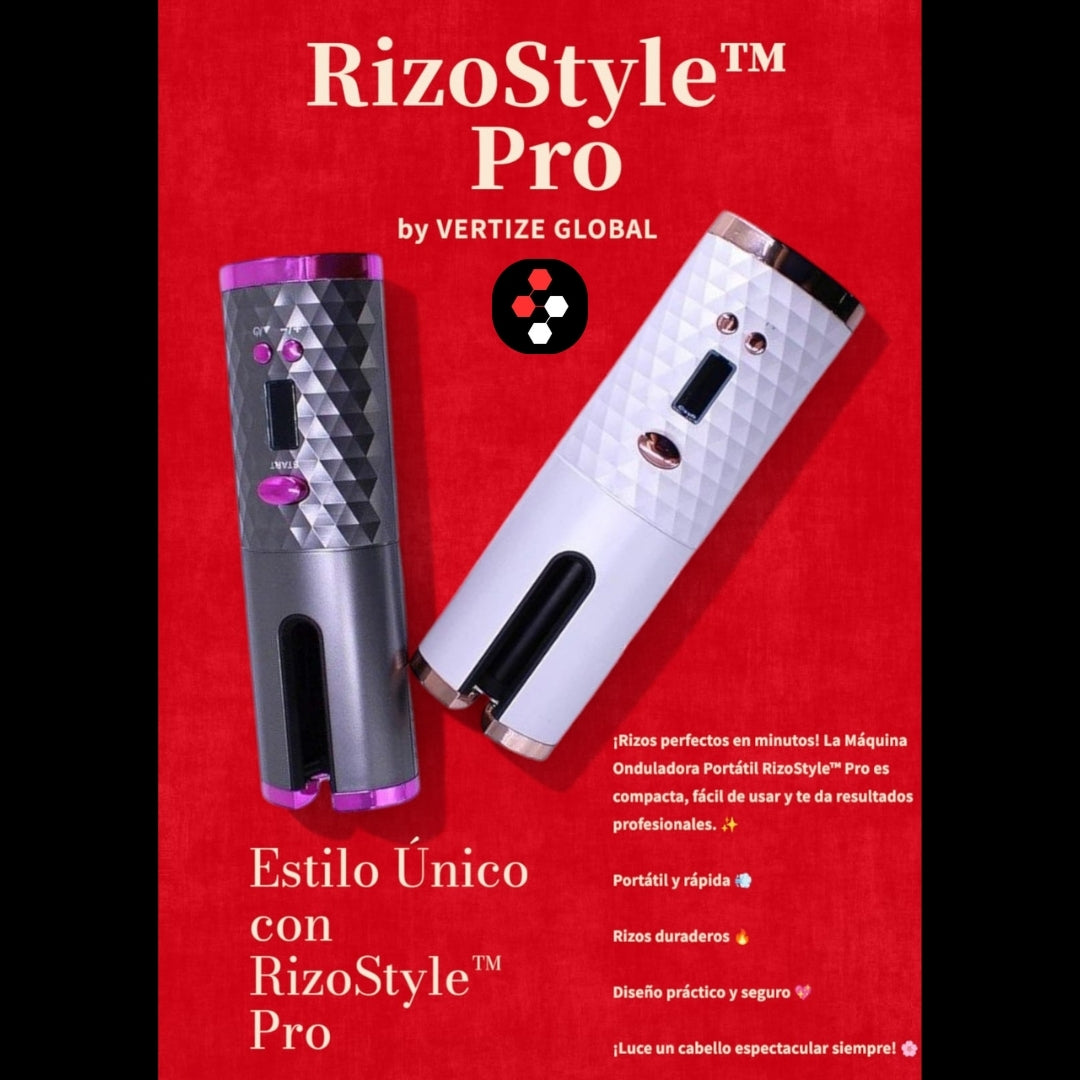 Máquina Onduladora Rizadora Portátil RizoStyle™ Pro
